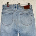Hidden BKE Buckle Distressed Light Wash Denim Wide Leg High Waist Women’s 29 Blue Photo 6