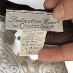 Seductive Wear by Cinema Exoile Black Sheer Lace Babydoll Cami Y2K Lingerie L Size L Photo 4