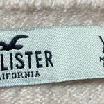 Hollister Women's Sweater Blush Pink Black Stripe Long Sleeve Cropped Size XS Photo 4