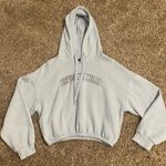 Forever 21 Beverly Hills embroidered cropped hoodie Photo 1