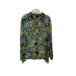Anne Carson  100% Silk Blouse 1X Retro Vintage Photo 1
