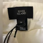 River Island  Women’s Cigarette White Trouser Size 10 Photo 10