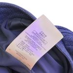 Burberry Brit Woven‎ Short Skirt Womens 6 Blue Pockets Gold Zipper Quiet Luxury Photo 8