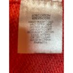 J Society Coral Beach V Neck Lightweight Knit Sweater Top Size S Red Photo 4