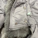 Decently winter women’s coat, XXL size, removable natural fur around the hood Brown Photo 11