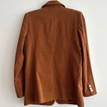 Rachel Zoe  Brown Corduroy Blazer, 70s Inspired Jacket, Size Medium Photo 6