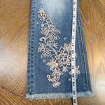 Johnny Was  The Cropped Baby Boot Jeans Mid Rise Slim Fit Embroidered Size 25 Photo 11
