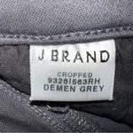 J Brand Factory Distressed Cropped Demen Grey Mid-Rise w/Raw un-Hem Size 25 Photo 12