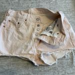 Levi's  Fresh Produce 501 Shorts Womens 27 Pink Premium‎ Cherry Cut Off Denim Photo 12