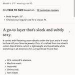 J.Crew  Stretch cotton-blend V-neck top in black Photo 5