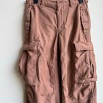 Aritzia  TNA Supply Garden Cargo Utility Drawstring Pants Pink Size 4 Small Photo 1