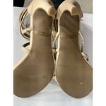 Dream Paris Womans Dream Pairs Sandals 7 Nude Back Zip Strappy Open Toe Stilettos Photo 7