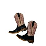 Ariat  Futurity Flash Western Boots Midnight Black Rose Gold Cowgirl Rodeo 7.5 B Photo 3