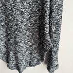 Black and White Knit Sweater Cutout Back Size Large Photo 1