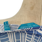 Tori Richard  Honolulu Jersey Mini‎ Dress Seashell Print Blue Size Small Photo 8