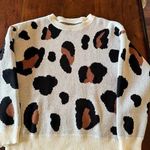 SheIn 🐆Animal Print Sweater Photo 1