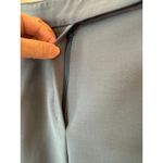 Max Mara Dress Pants Blue Gray Wool Trousers ankle straight leg Made in Italy Size 10 Photo 4