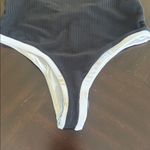 Beach Riot  Steph One Piece Black & White, Size X-Small, $148 Photo 5