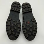 Circus by Sam Edelman Deana Lug Sole Loafers – Black Croc-Embossed,Gold Hardware Photo 9