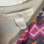 Weston Wear Sz XS Caraz Multicolored Dress Short Sleeve Tulle Liner Photo 5