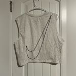 Nike Women's  Sportswear Club Sleeveless Crop Logo Tee Photo 3