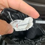 Anthropologie By  Faux Leather Balloon Jumpsuit size Large EUC black womens Photo 7