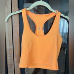 Lululemon  cool racerback cropped tank top creamsicle pop race length neon Photo 6