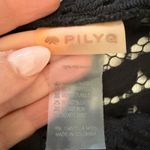 PQ Swimwear PilyQ | Lace Flare Leg Low Rise Swim Cover Up Beach Pants | Small Black Photo 7