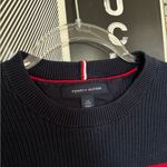 Tommy Hilfiger Women's Crewneck Sweater - Navy, Red, White Photo 1