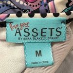 Assets by Spanx Paisley Floral Purple Blue Swimsuit Size Medium EUC #7969 Photo 9