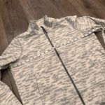 Zyia  Active Cream Combo Zip Jacket Sweatshirt Size Large Performance Outdoor Photo 7