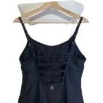 Hurley Sz XL One Piece Black Swimsuit W Cut Out Design In Back Photo 3