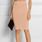 Jonathan Simkhai antique rose ribbed-knit pencil skirt size S small Photo 2