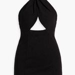 Area NYC AREA Embellished jersey halterneck mini dress size S Photo 0