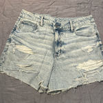 American Eagle Light Wash  Distressed Shorts Photo 0