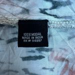 Tolani Kimono Top OS Multicolor Tie Dye 3/4 Dolman Sleeve Modal Boho Hippie White Size undefined Photo 9