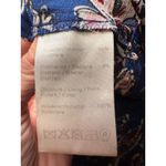 Gerard Darel Paris Floral Wrap Dress Midi Blue Red White Women Size 10 Photo 12