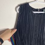 Wild Fable Bodre crinkled cropped jumpsuit with shimmer rainbow stripes size L Photo 7