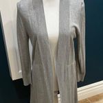 Joan Vass  open soft gray cardigan Photo 0