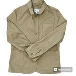 Golden Bear For Mill Women’s Short Button Front Khaki Jacket Size Small Photo 0