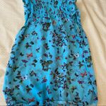 Love, Fire Love Fire Blue butterfly Blouse Photo 1