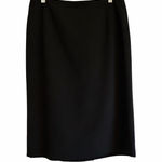 Calvin Klein Black Pencil Skirt Size 6 Classic Suiting NWOT MSRP $70 Photo 0