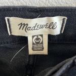 Madewell NWT 10" High Rise Skinny Black Denim Jeans Stretch 25 Petite Photo 2
