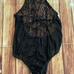 Women Lingerie Stretch Bodysuit Lace Underwear Black Babydoll Sleepwear Sz M Size M Photo 3