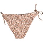 Aerie  Floral‎ Print Side Tie Cheeky Bikini Bottoms XL NWT Photo 1