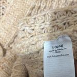 No Boundaries  Tan‎ Crop Button Front Cardigan Size Large Photo 6