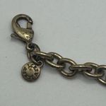 J.Crew Goldtone & Crystal Necklace Cream, Smoky Gray & Black Stones. 18” Plus 3” Photo 3