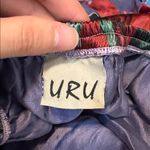 Women s URU Silk Wearable‎ Art One Size Layered Skirt Pink Size M Photo 6