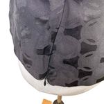 Chaiken Dark Navy Short Puff Sleeves Patterned Casino Wrap Halter Top Size 6 Blue Photo 3