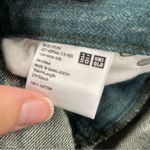 Uniqlo Teal Green High Rise Straight Leg Womens Jeans 23 Denim Colored Zip Fly Photo 7